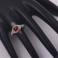1.50 Ct Cushion Tourmaline 9K Gold Ring