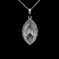 2.37 Carats Lab Grown Diamond 14K Gold Pendant