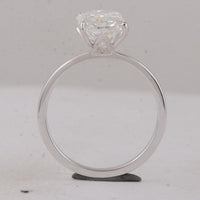 3.02 Carats Lab Grown Diamond 14K Gold Ring