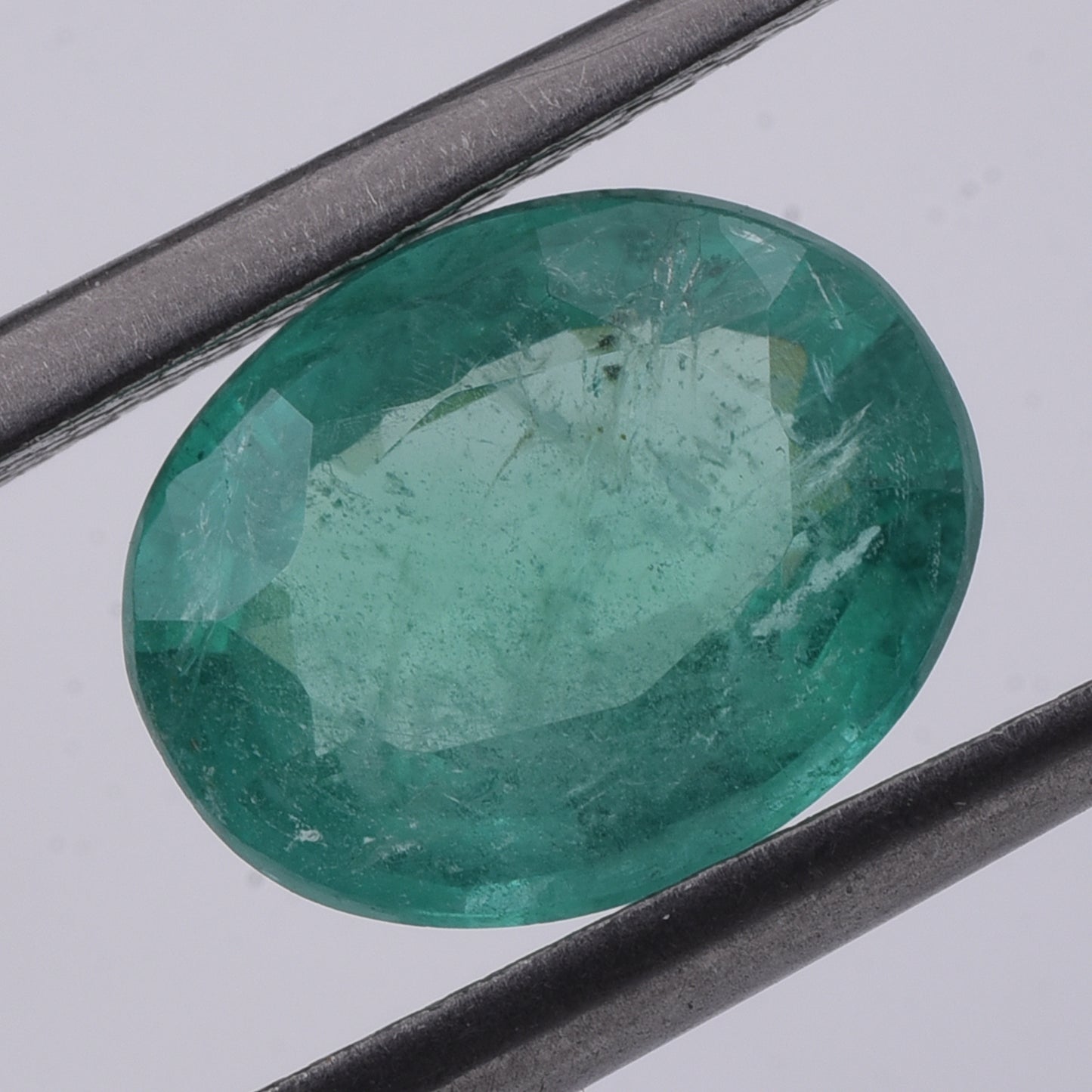 2.2 Natural Beryl Emerald Oval Mixed Cut Gemstone