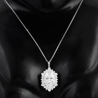 4.86 Carats Lab Grown Diamond 14K Gold Pendant