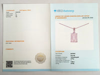 5.08 Carats Lab Grown Diamond 14K Gold Pendant