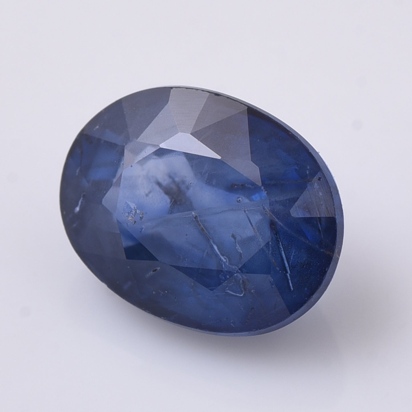 1.93 Natural Corundum Sapphire Oval Mixed Cut Gemstone