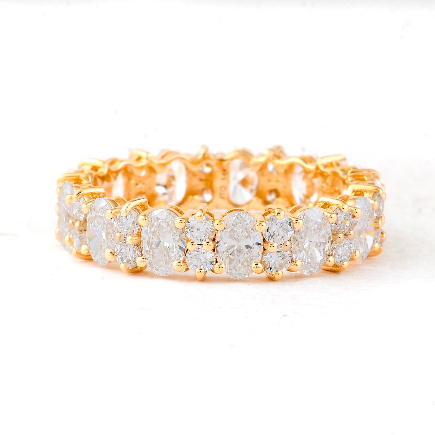 2.92 Carats Lab Grown Diamond 14K Gold Ring