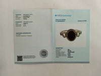 1.91 Ct Oval Mixed Cut Natural Ruby 14K Gold Ring