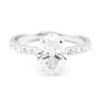 2.32 Carats Lab Grown Diamond 14K Gold Ring