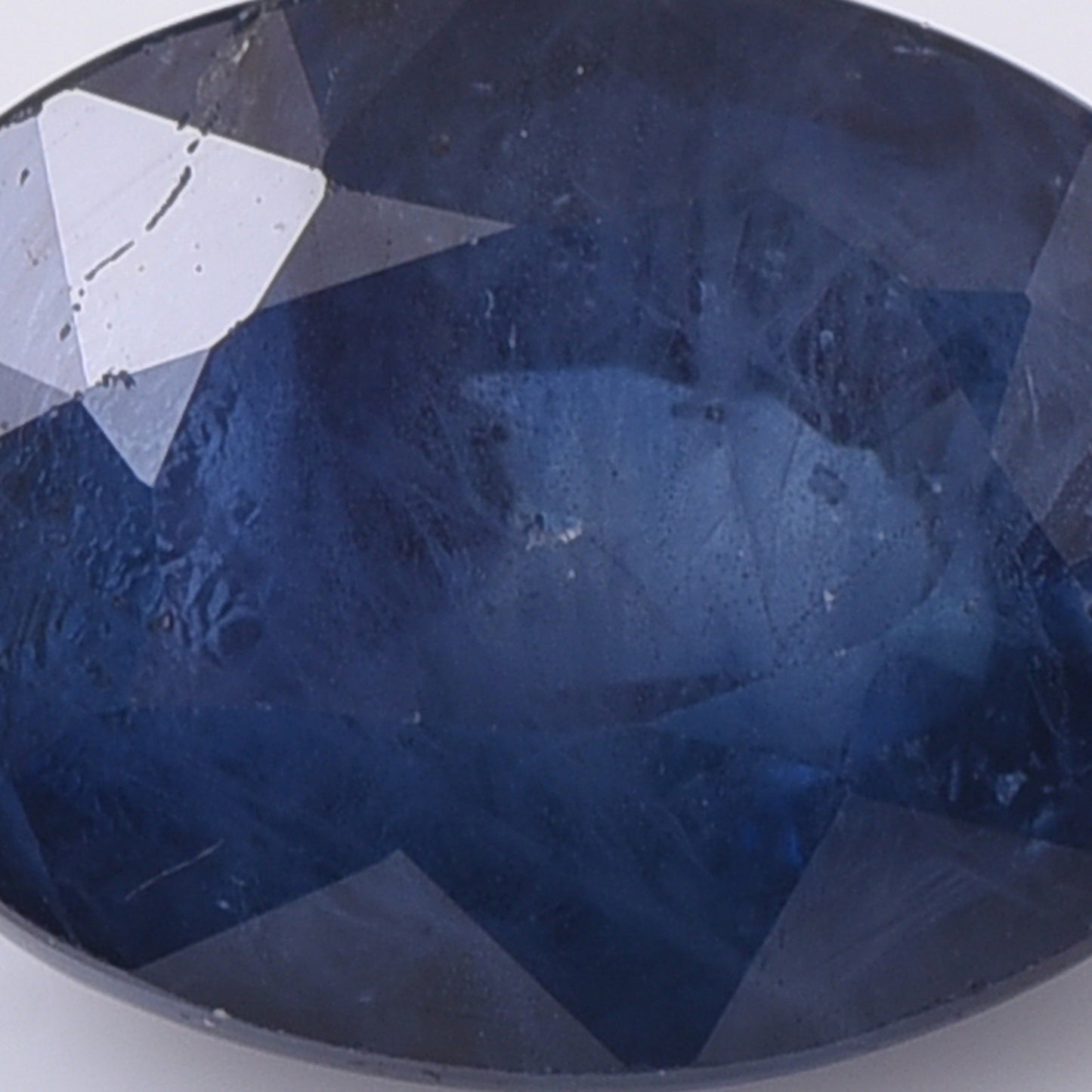 1.84 Natural Corundum Sapphire Oval Mixed Cut Gemstone
