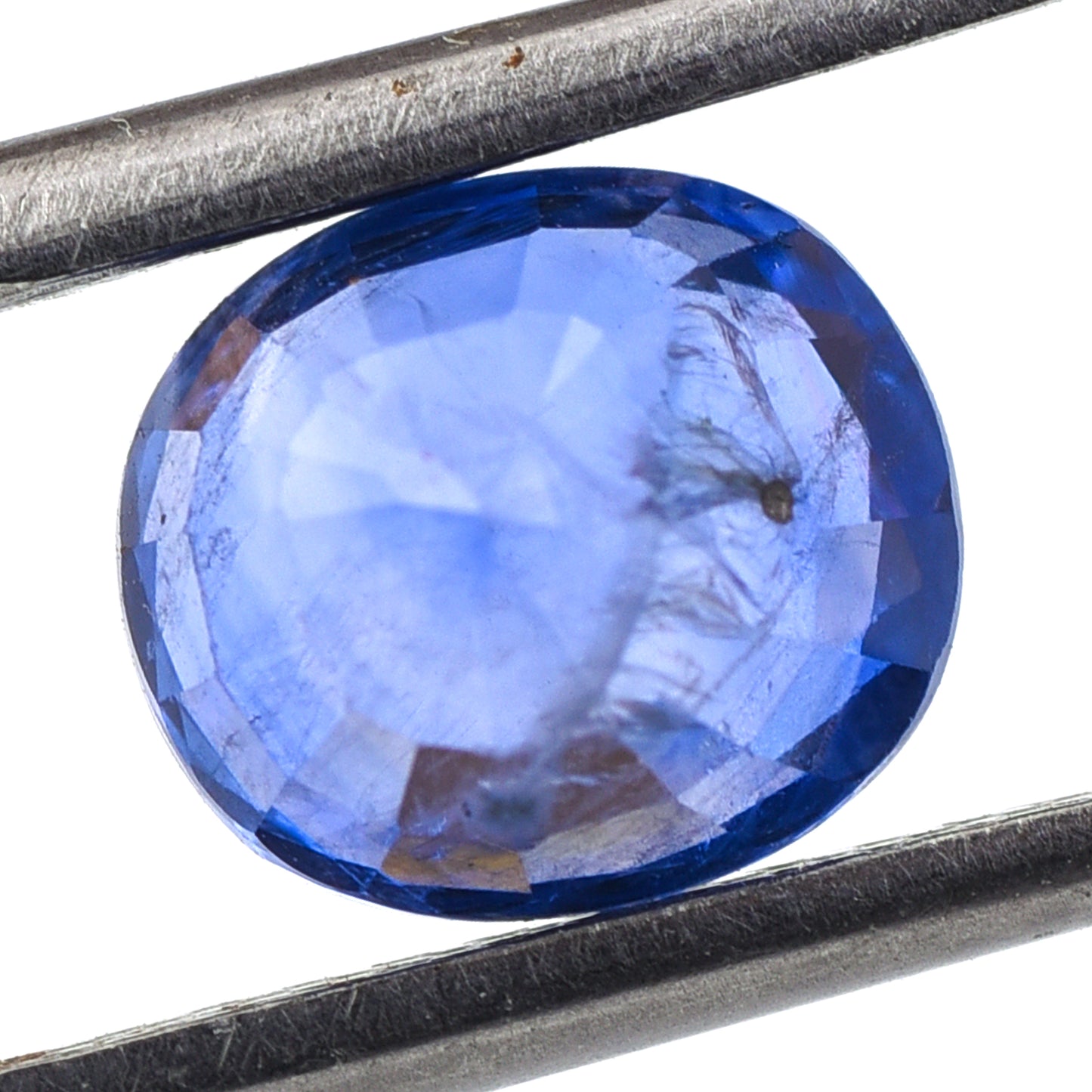 2.12 Natural Corundum Sapphire Oval Mixed Cut Gemstone