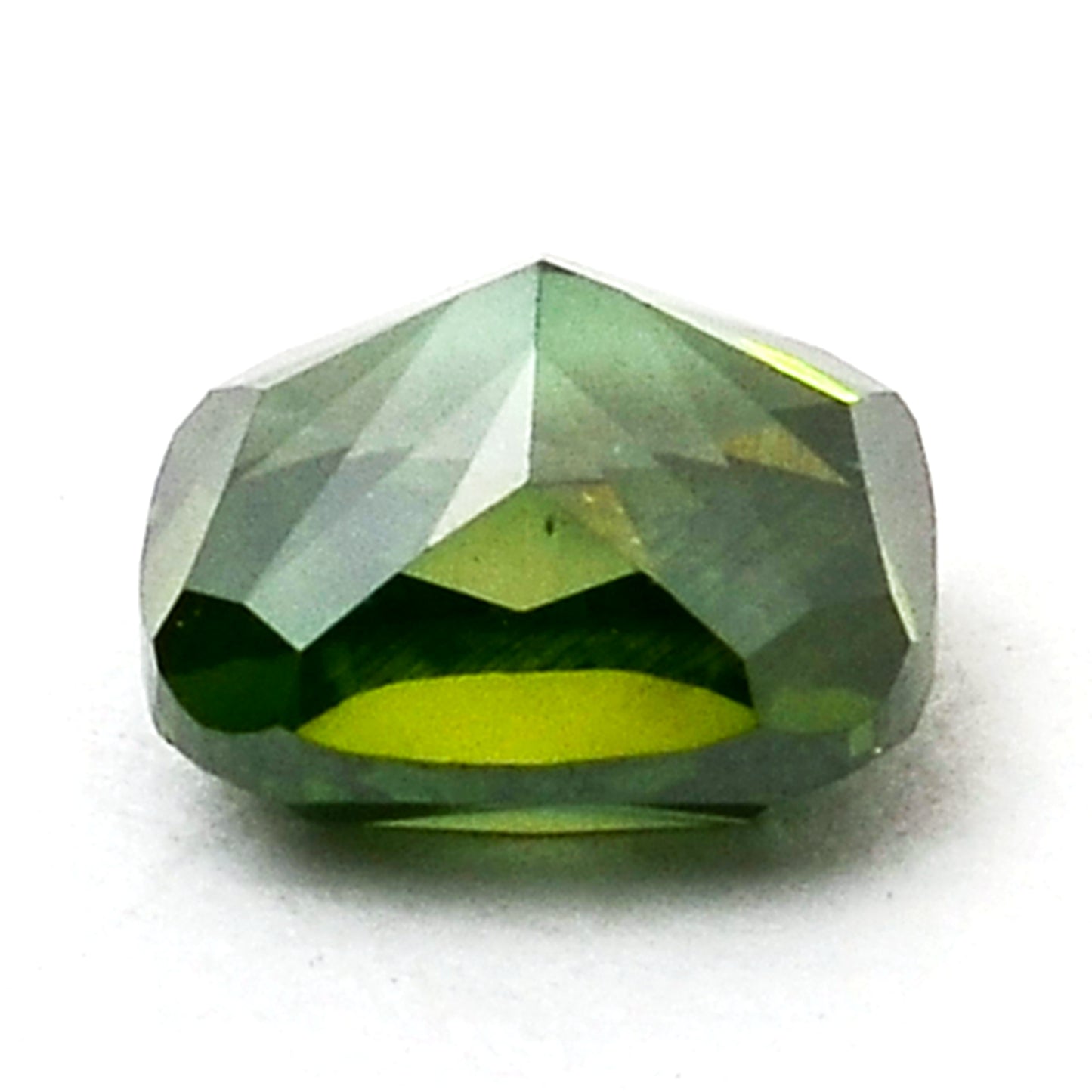 0.36 Green Diamond Octagon Loose Diamond