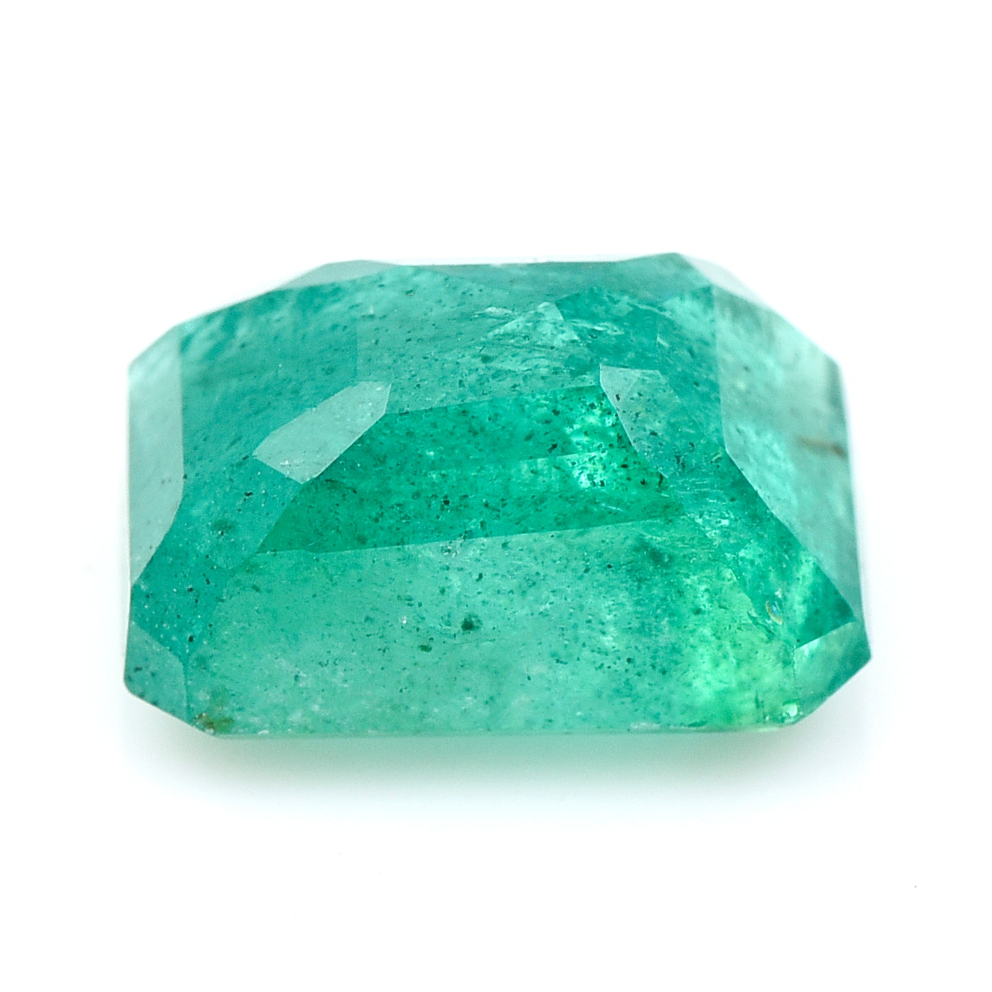 3.19 Natural Beryl Emerald Emerald Cut Gemstone