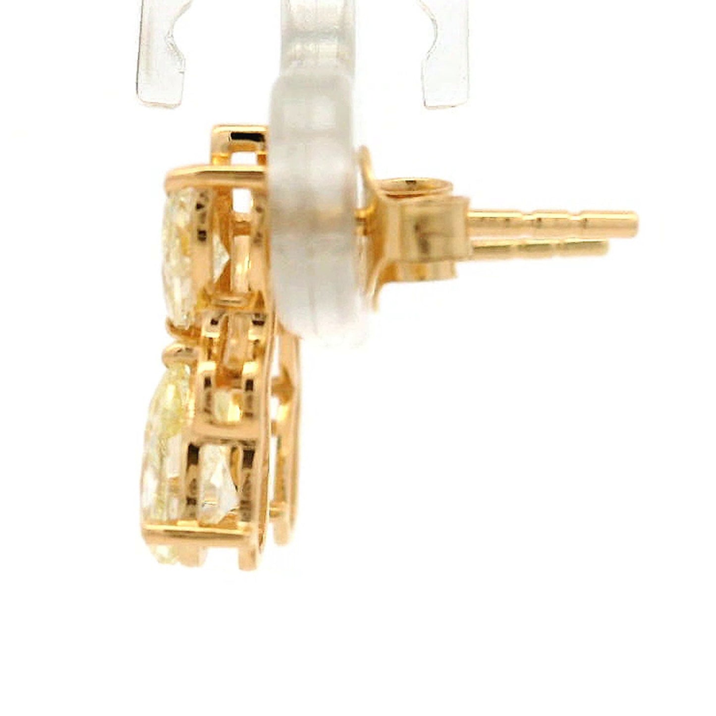 1.31 Ct Marquise Diamond 14K Gold Earrings