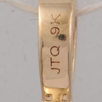 1.68 Ct Oval Emerald 9K Gold Pendant