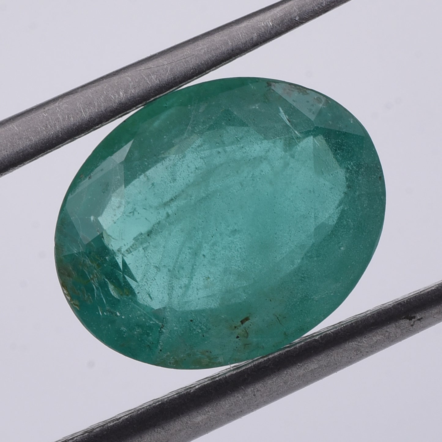 2.04 Natural Beryl Emerald Oval Mixed Cut Gemstone