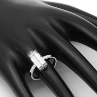 3.19 Carats Lab Grown Diamond 14K Gold Ring