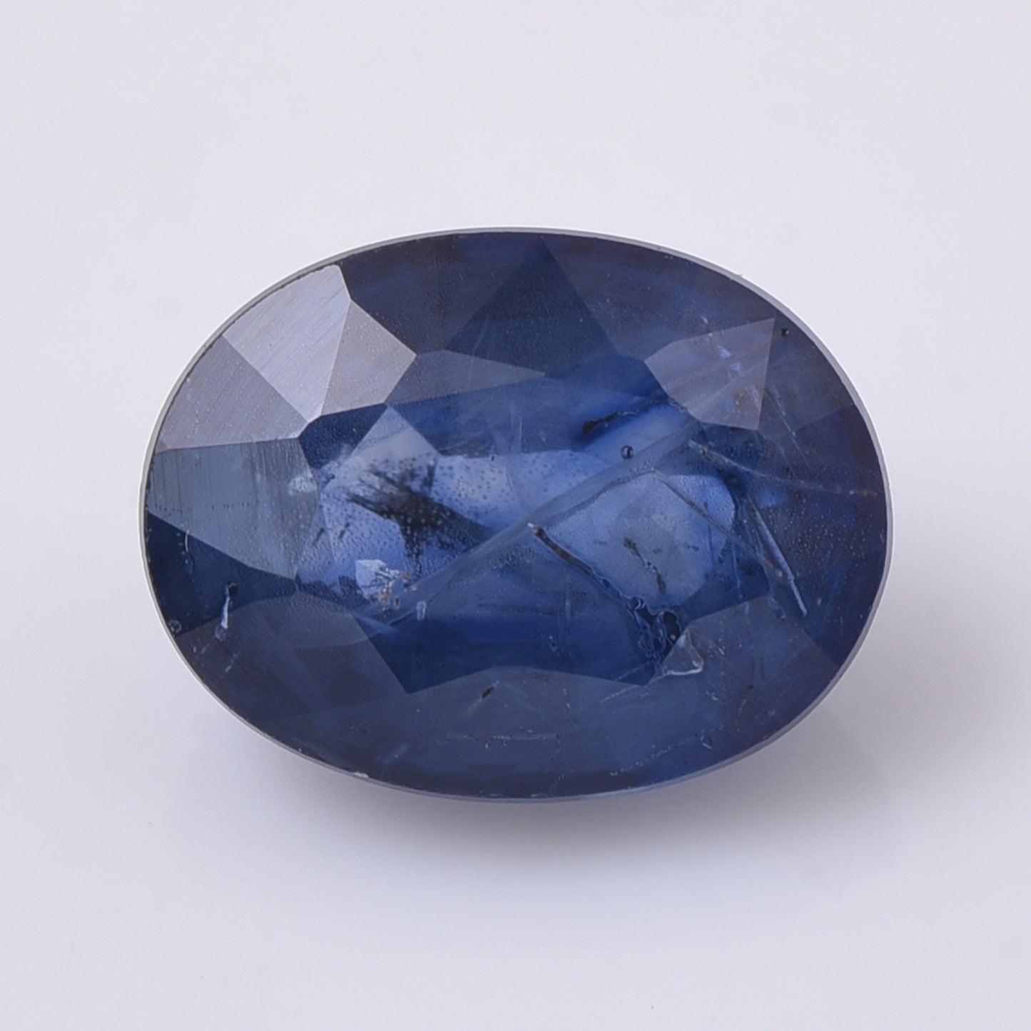 1.93 Natural Corundum Sapphire Oval Mixed Cut Gemstone