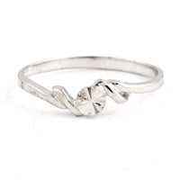 0.00 Ct Plain 925 Sterling Silver Ring