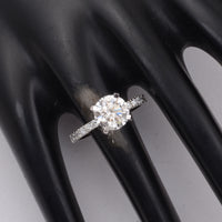 2.34 Carats Lab Grown Diamond 14K Gold Ring
