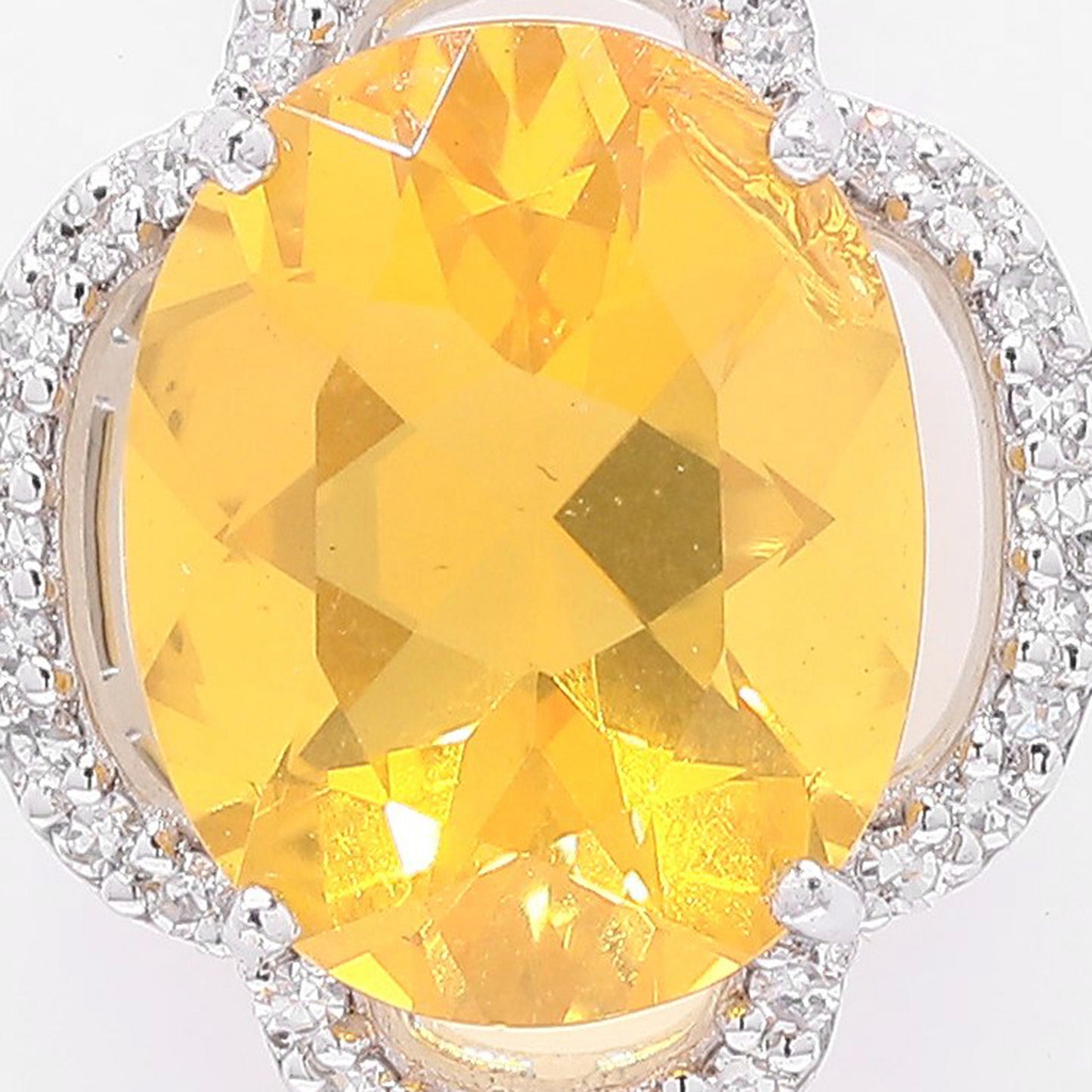 1.78 Ct Oval Mixed Cut Natural Fire Opal 950 Platinum Pendant