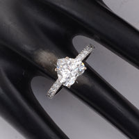 2.42 Carats Lab Grown Diamond 14K Gold Ring