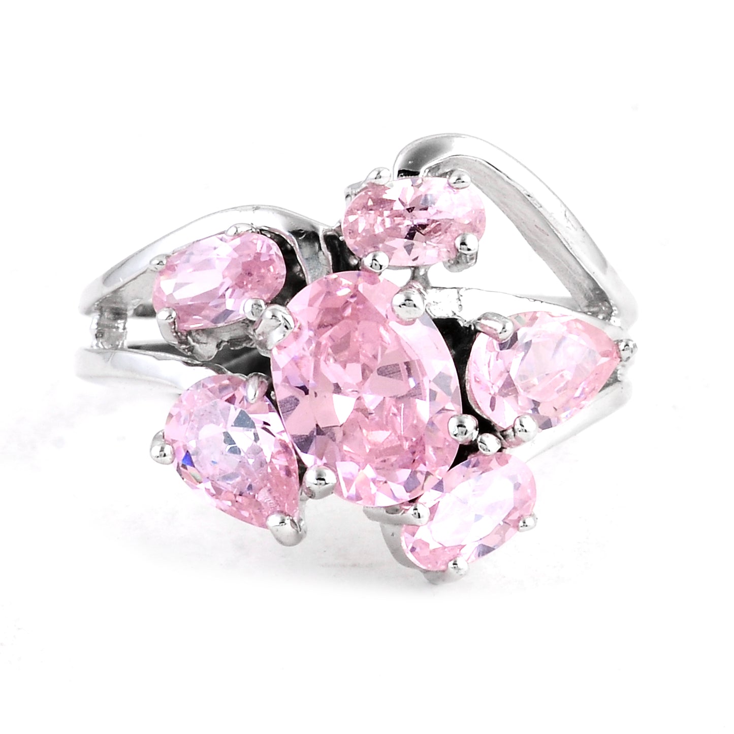4.64 Ct Cubic Zirconia 925 Sterling Silver Ring