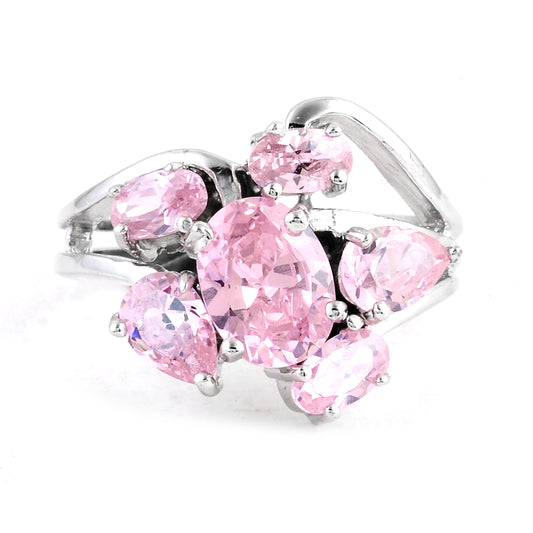 4.64 Ct Cubic Zirconia 925 Sterling Silver Ring