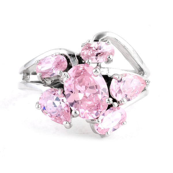 4.64 Ct Cubic Zirconia 925 Sterling Silver Ring
