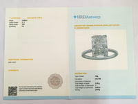 3.05 Carats Lab Grown Diamond 14K Gold Ring