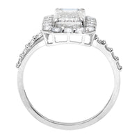 2.99 Carats Lab Grown Diamond 14K Gold Ring
