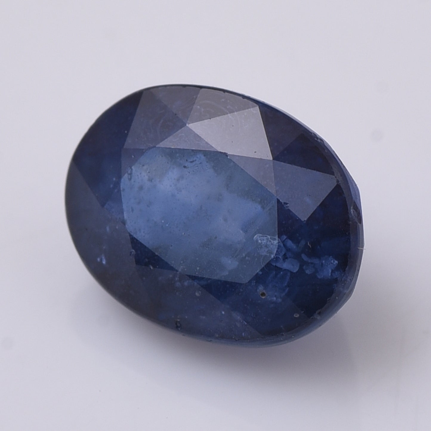 1.86 Natural Corundum Sapphire Oval Mixed Cut Gemstone