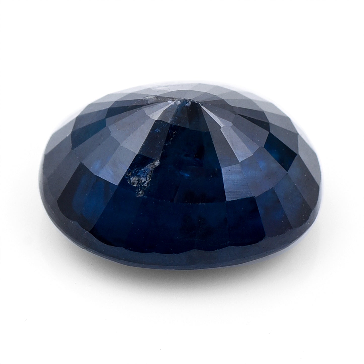 11.31 Natural Corundum Sapphire Oval Mixed Cut Gemstone