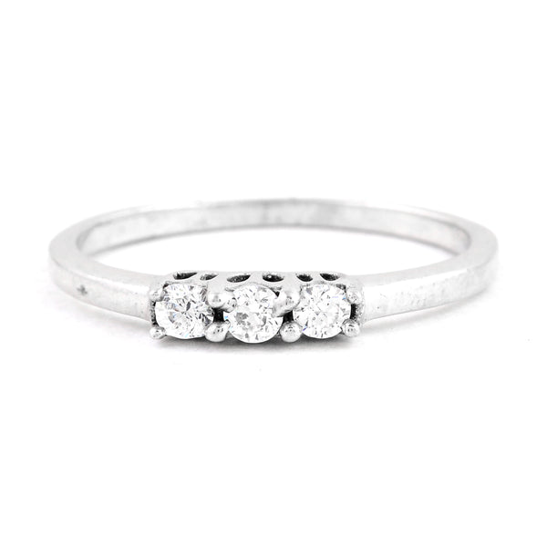 0.70 Ct Cubic Zirconia 925 Sterling Silver Ring