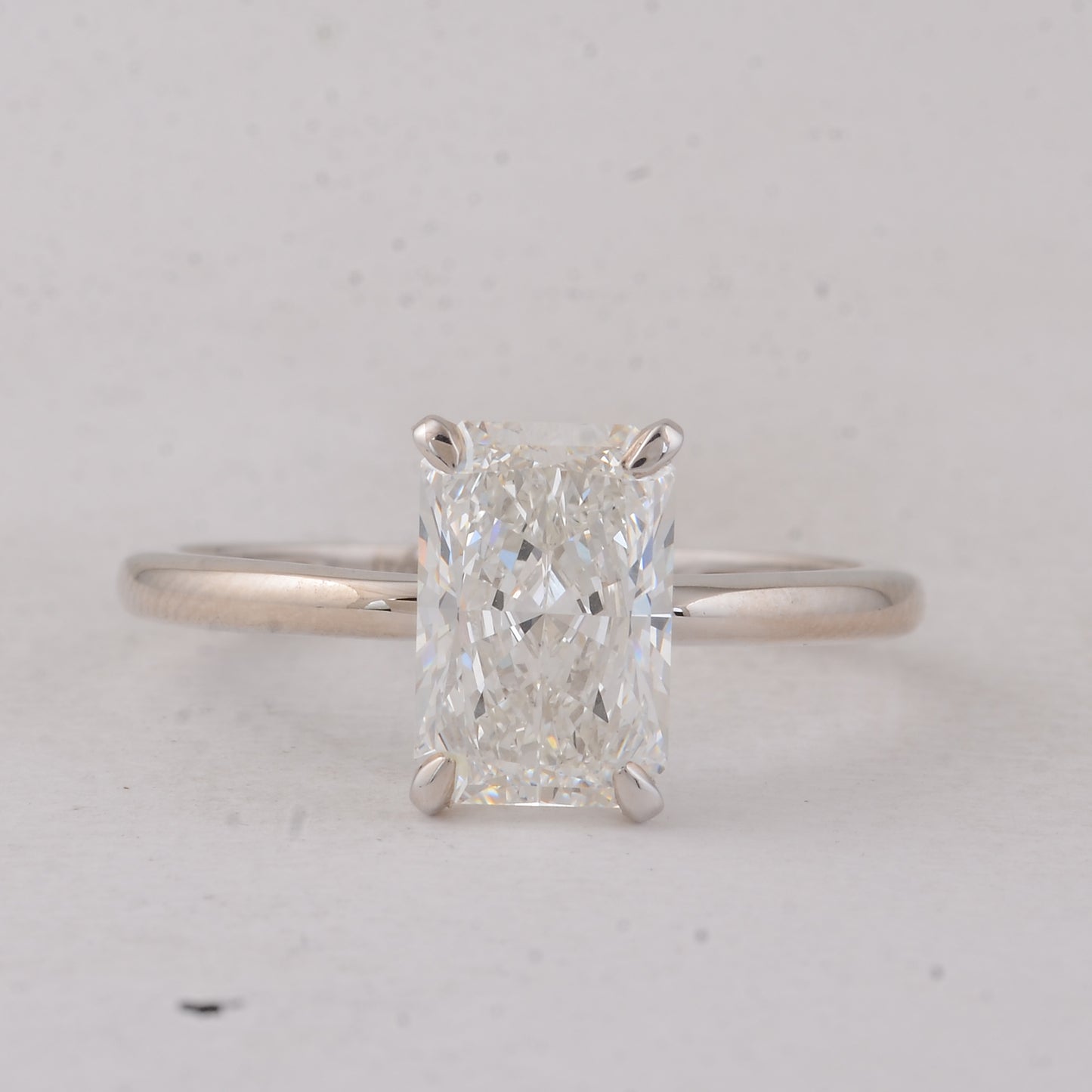 2.05 Carats Lab Grown Diamond 14K Gold Ring