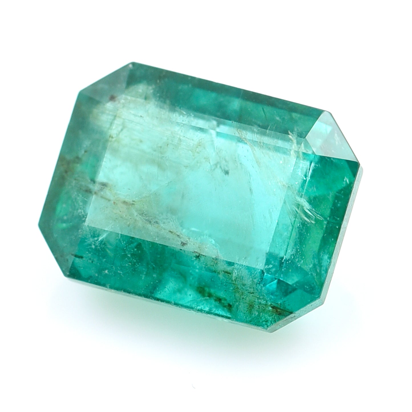 2.38 Natural Beryl Emerald Emerald Cut Gemstone