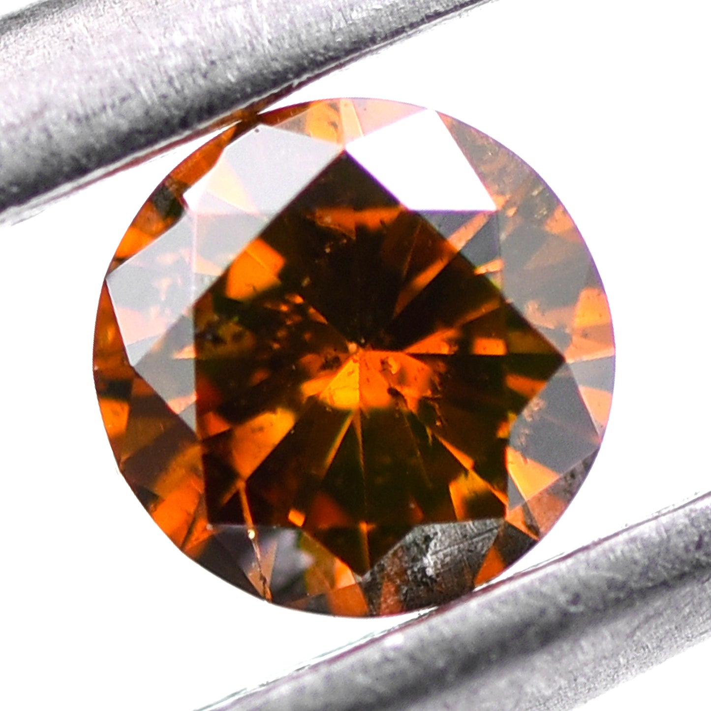 0.44 Brown Diamond Round Loose Diamond