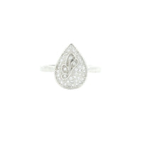 1.47 Ct Cubic Zirconia 925 Sterling Silver Ring