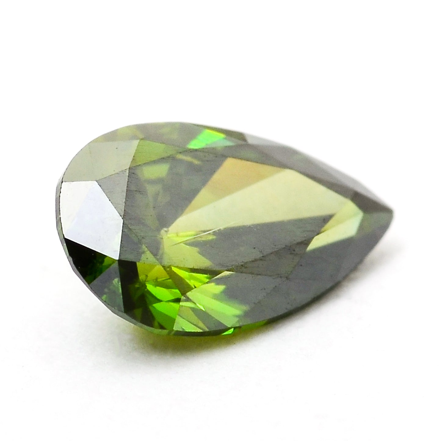 0.47 Green Diamond Oval Loose Diamond