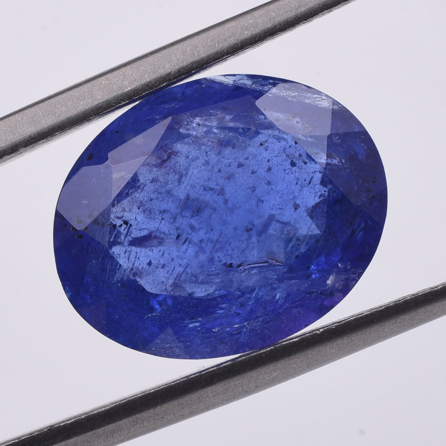 7.74 Natural Zoisite Tanzanite Oval Mixed Cut Gemstone