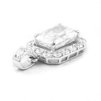 2.55 Carats Lab Grown Diamond 14K Gold Pendant