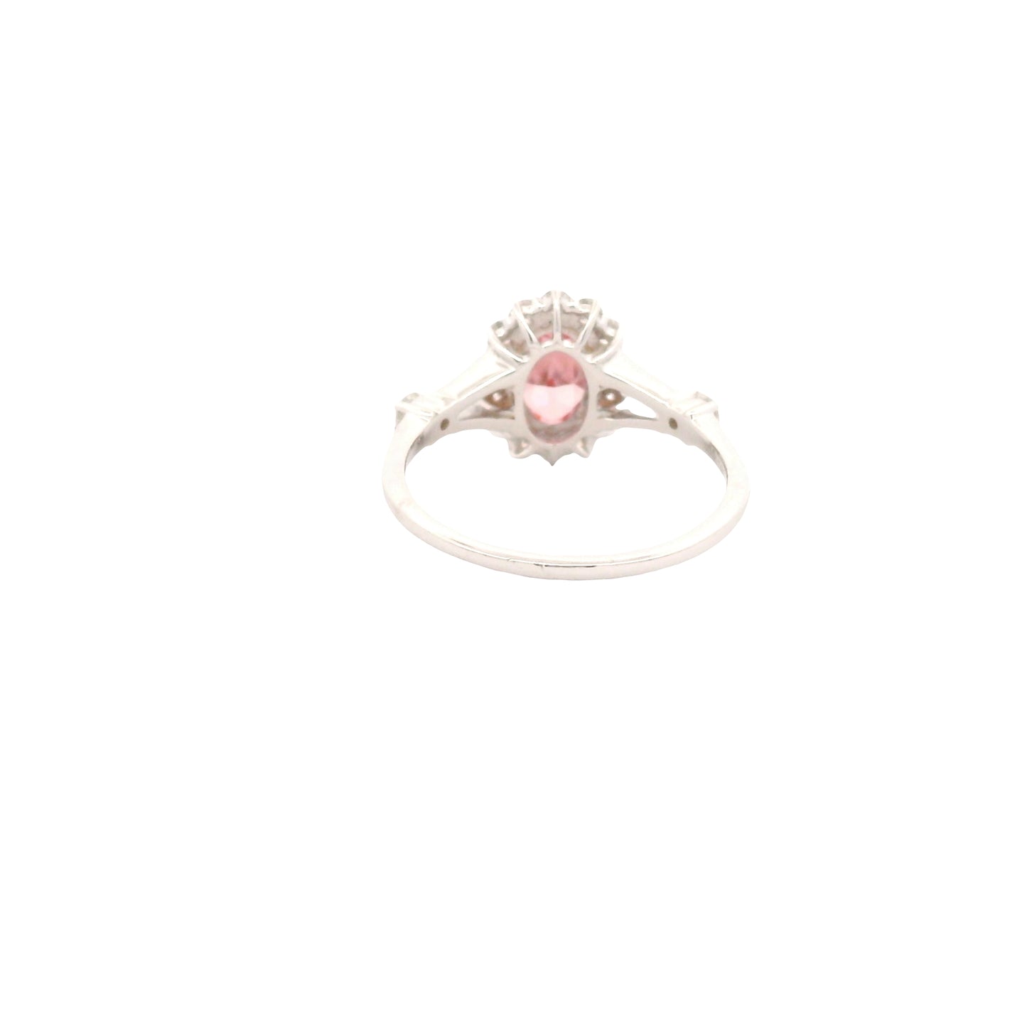 1.47 Carats Pink Lab Grown Diamond 14K Gold Ring