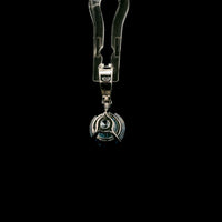 1.72 Carats Blue Lab Grown Diamond 14K Gold Pendant