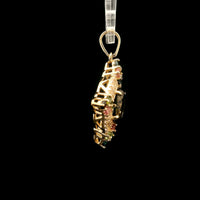 1.94 Ct Oval Tourmaline 14K Gold Pendant