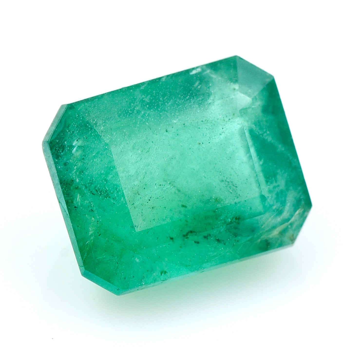 3.52 Natural Beryl Emerald Emerald Cut Gemstone