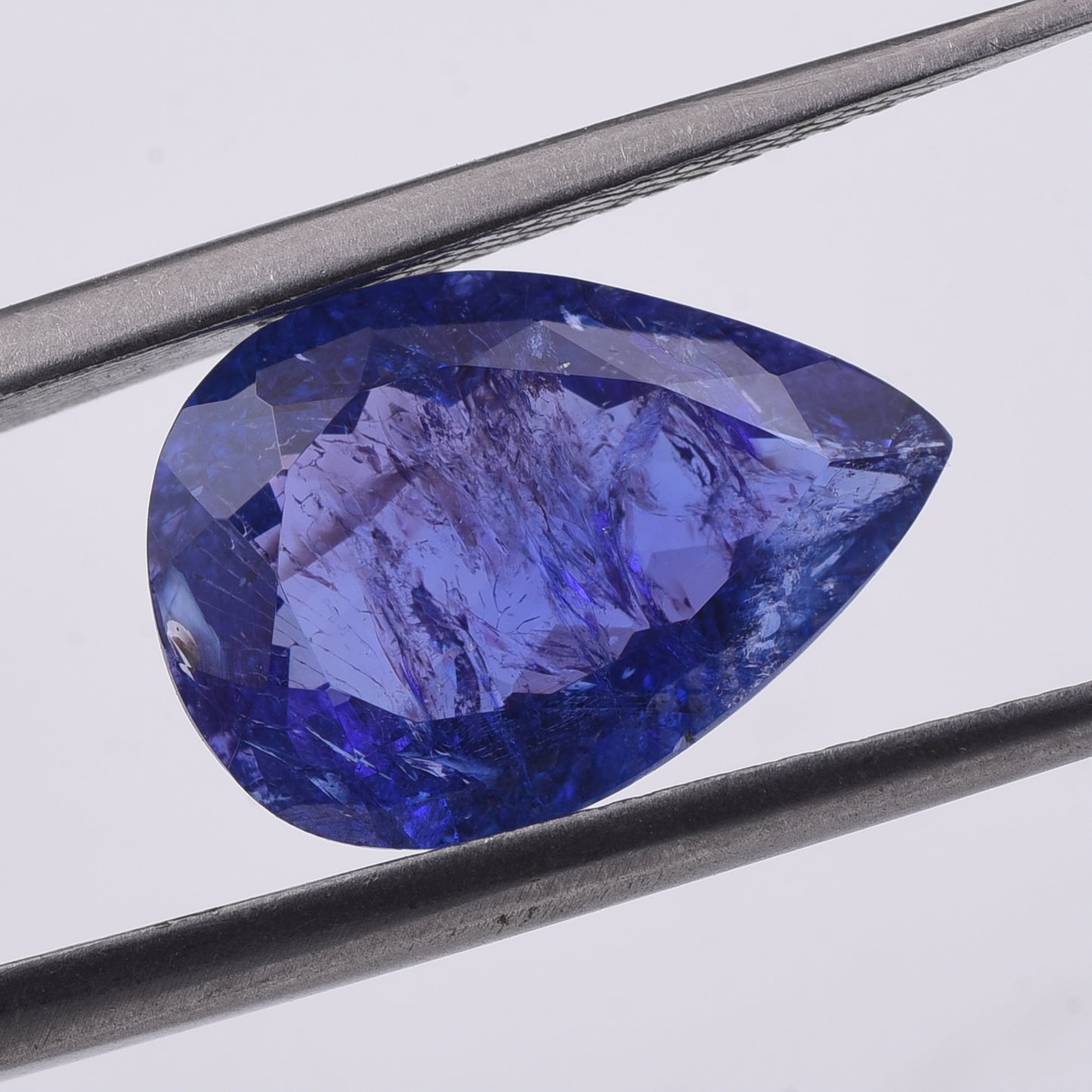 5.22 Natural Zoisite Tanzanite Pear Mixed Cut Gemstone