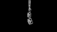 4.80 Ct Round Lab Grown Diamond 14K Gold Pendant
