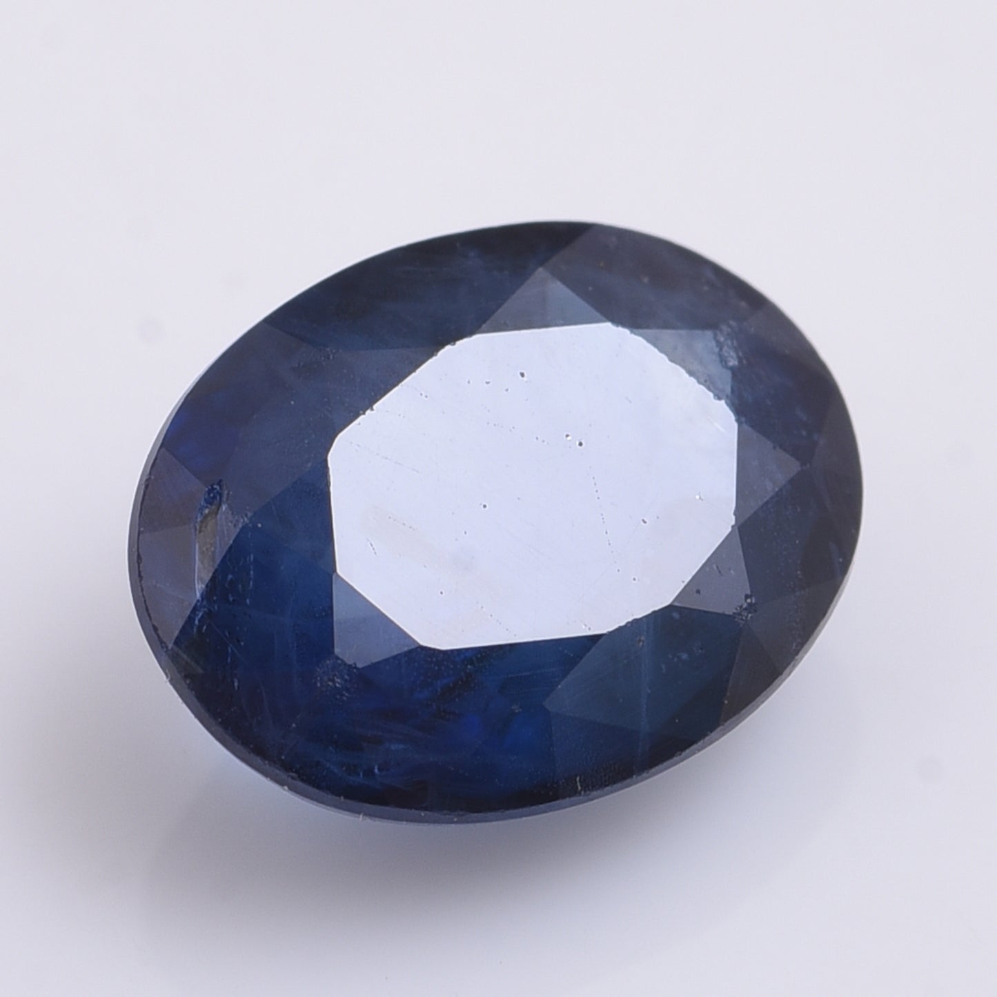 2.36 Natural Corundum Sapphire Oval Mixed Cut Gemstone