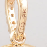 4.31 Ct Oval Sapphire 9K Gold Pendant