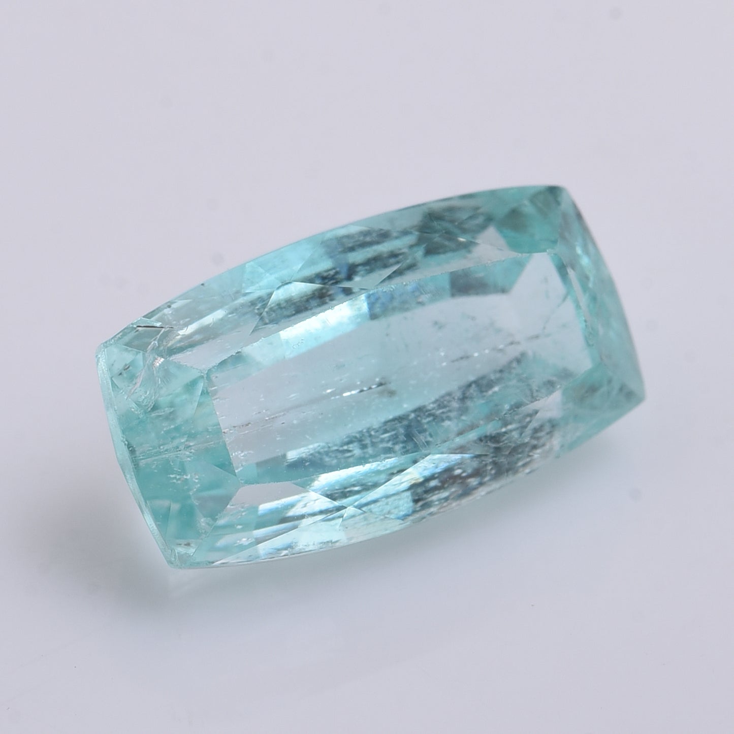 5.38 Natural Beryl Emerald Rectangular Cushion Mixed Cut Gemstone