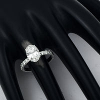 2.57 Carats Lab Grown Diamond 14K Gold Ring