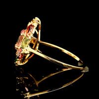 2.69 Ct Oval Tourmaline 14K Gold Ring