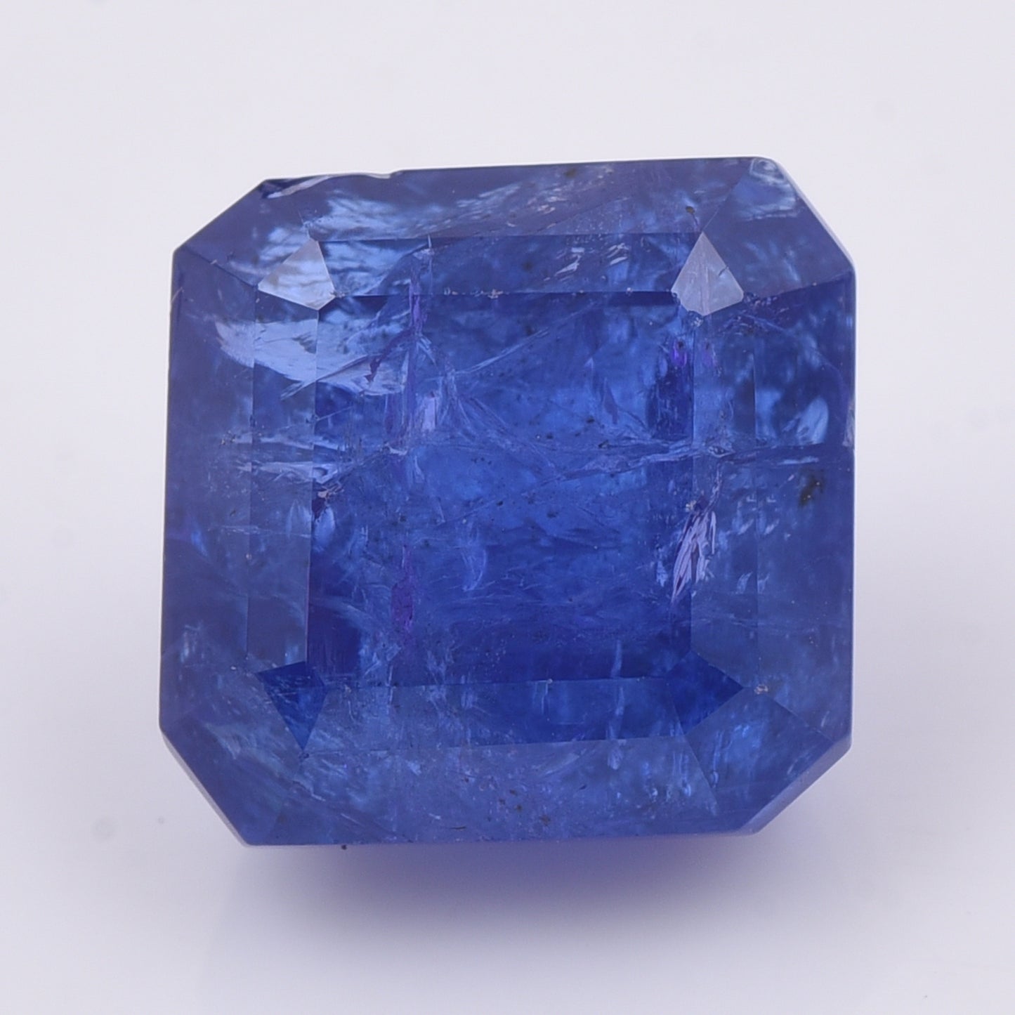 6.59 Natural Zoisite Tanzanite Square Emerald Cut Gemstone